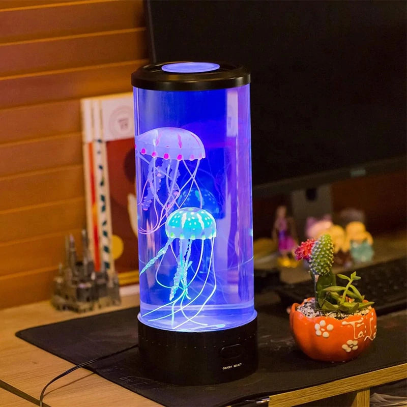LED Jellyfish Stress-relief Lamp